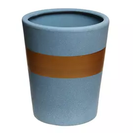 Горшок для цветов Qianjin 34 см серый