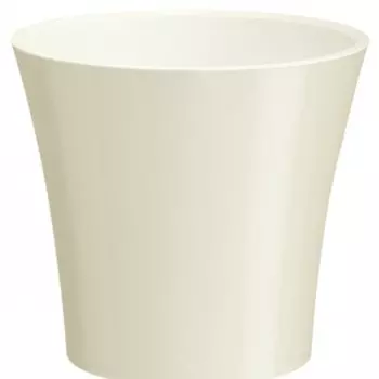 Горшок для цветов Сантино Арте жемчуг-прозрачный 1.2 Л D 13.5 см