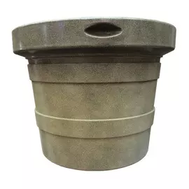 Горшок кашпо TEK.A.TEK la tourelle 55 см 50 л фисташковый