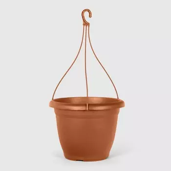 Горшок круглый Serinova Villa 36х25 см терракотовый