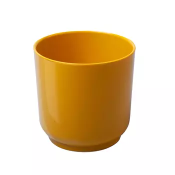 Горшок Ливингрин Дельта с вкладышем медовый 19 см