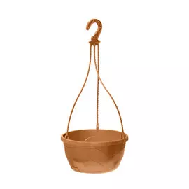 Горшок подвесной Пластавеню мальва терракотовый d-25 см