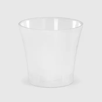 Горшок Сантино.ру арте 1.2л 13,5х13,5х12,5 см Прозрачный