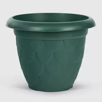Горшок Serinova Waterdrop 20х15,5 см зеленый