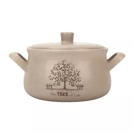 Горшок Terracotta с ручками 1 литр дерево жизни (TLY4098-3-TL-AL)