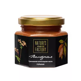 Гречишная шоколадная паста Nature's own Factory Natfact горькая 120 г