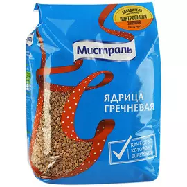 Гречка Мистраль ядрица 2 кг