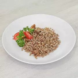 Гречка с грибами и луком, 200 г