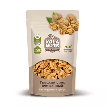 Грецкий орех KOLA NUTS очищенный, 100 г