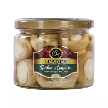Грибы маринованные Leader с сыром 290 г