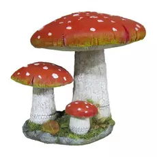 Грибы-мухоморы h-30см (ФП128)