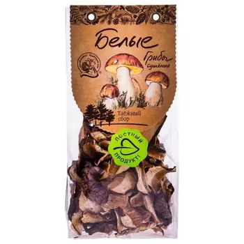 Грибы Таежный сбор сушеные белые 50 г