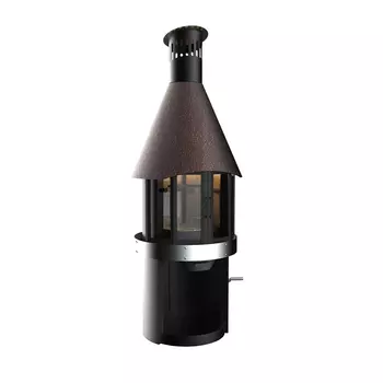 Гриль-камин Grillux Suomi grill fireplace 103х100х280 см