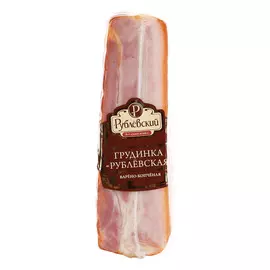 Грудинка Рублевский из свинины в/к 350 г