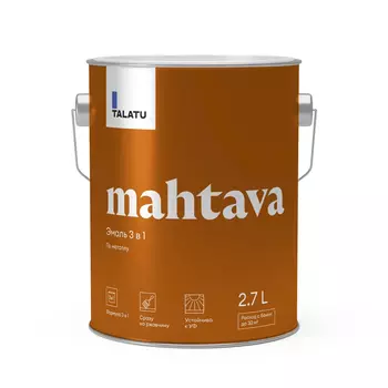 Грунт-эмаль Talatu 3 в 1 Глянцевая База С 2,7 л