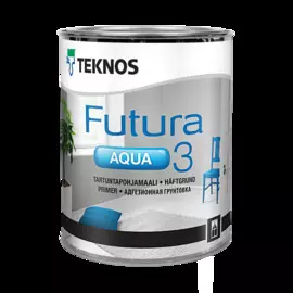 Грунтовка Teknos белая матовая Futura Aqua 3 PM1 1/0,9 л