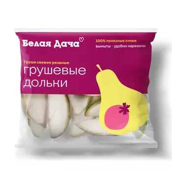 Груши Белая Дача резаные дольки 75 г