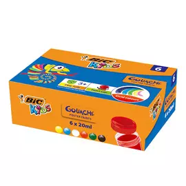 Гуашь BIC Kids 6 цветов