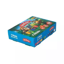 Гуашь Creativiki 12 цветов 10 мл