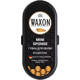 Губка для обуви Dr. Waxon Mini Sponge бесцветная