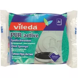Губка для посуды Vileda Пур-Актив 2 шт