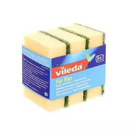 Губка классическая Vileda Тип Топ 3 шт