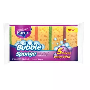 Губка крупнопористая Parex BUBBLE 5 шт