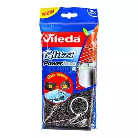 Губка металлическая Vileda Инокс Пауэр 141656