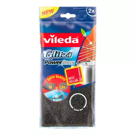 Губка Vileda Глитци металлическая 2 шт