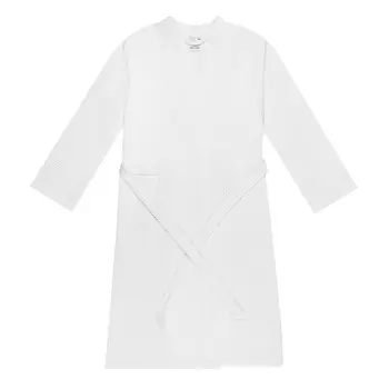 Халат гладкокрашенный вафельный женский Дм текстиль levita 50 р белый