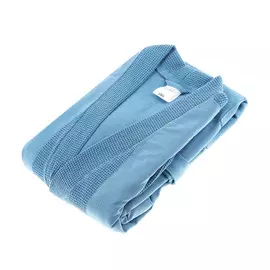 Халат Home style синий вафельный 52-54