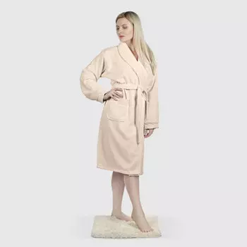 Халат Maisonette Fresh XXL бежевый