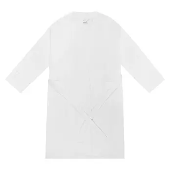 Халат вафельный мужской Дм текстиль levita 50 р белый гладкокрашенный