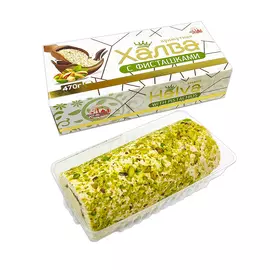 Халва Восточная фантазия кунжутная с фисташкой 470 г
