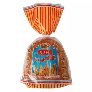 Хлеб Щелковохлеб Столичный нарезка, 320 г