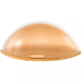 Хлебница деревянная Olaff с крышкой 44x20x28 см бежевая