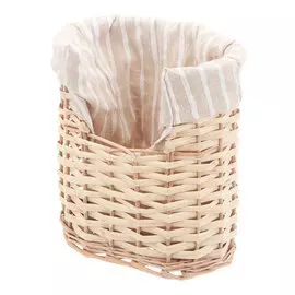 Хлебница-корзинка East willow 18х11х19 текстильная багет