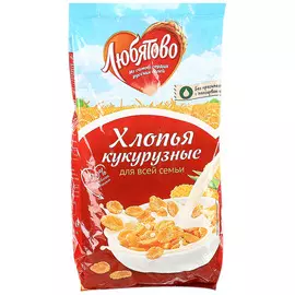Хлопья кукурузные Любятово Для всей семьи 300 г