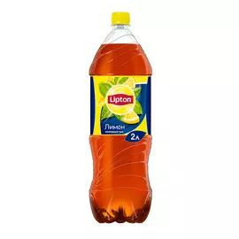 Холодный чай Lipton Черный Лимон 2 л