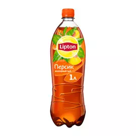 Холодный чай Lipton Черный Персик 1 л