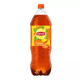 Холодный чай Lipton Черный Персик 2 л