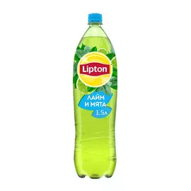 Холодный чай Lipton Зеленый Лайм Мята 1,5 л