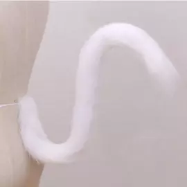 Хвост кошки Артэ-Грим белый