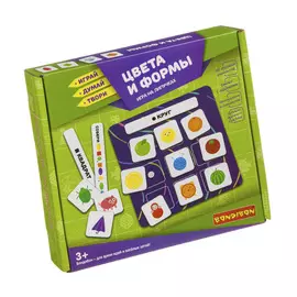 Игра на липучках Bondibon Цвета и формы