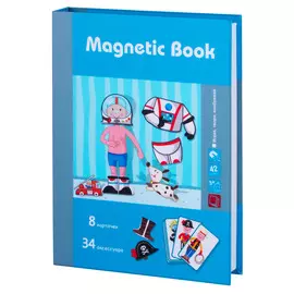 Игра развивающая Magnetic book интересные профессии