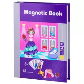 Игра развивающая Magnetic book маскарад