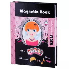 Игра развивающая Magnetic book стилист