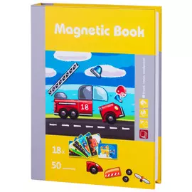 Игра развивающая Magnetic book юный инженер