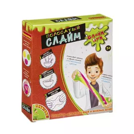 Игровой набор Bondibon Слайм Бум: Полосатый слайм