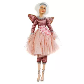 Игрушка декоративная Artborne Фея 40см в розовом